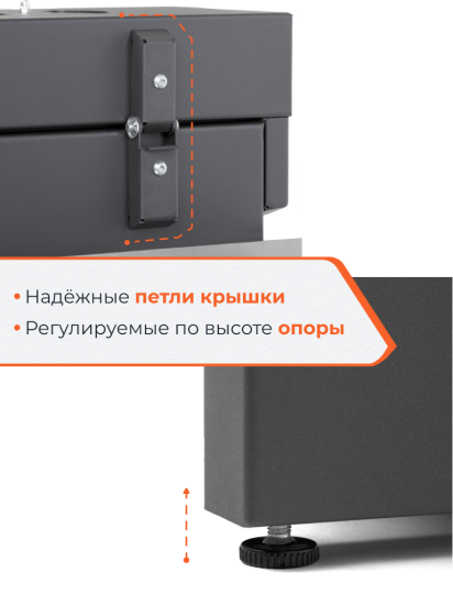 Гриль Gratar Patio G850 сталь 59x85.5x103.5 см