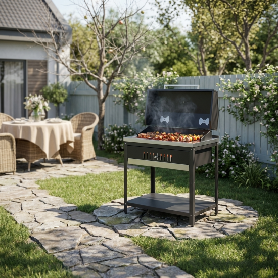Гриль Gratar Patio G850 сталь 59x85.5x103.5 см