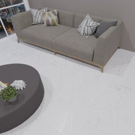 Глазурованный керамогранит Axima Colorado 60x120 см 1.44 м² матовый цвет белый