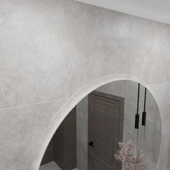 Глазурованный керамогранит Axima Tripoli 60x120 см 1.44 м² матовый цвет серый