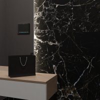 Глазурованный керамогранит Axima Arkansas 60x120 см 1.44 м² матовый цвет черный