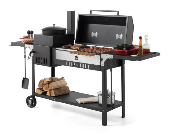 Гриль-мангал Gratar Inclusive INC79P сталь 68.5x209x123 см