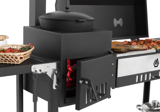Гриль-мангал Gratar Inclusive INC79P сталь 68.5x209x123 см