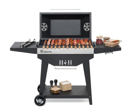 Гриль-мангал Gratar Master 3.0 GM3-690 сталь 74x143.5x124 см