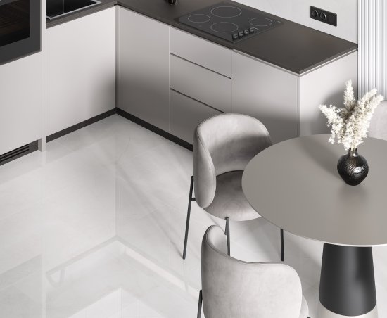 Глазурованный керамогранит Ceradim Stone Micado Blanco 60x60 см 1.44 м² полированный цвет белый