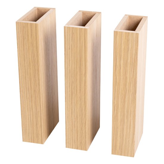 Колонна интерьерная сборная МДФ 2800х100х100 мм 0,336 кв. м дуб скандинавский