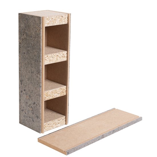 Закладная для интерьерных колонн ДСП 100х100 мм (4 шт.)