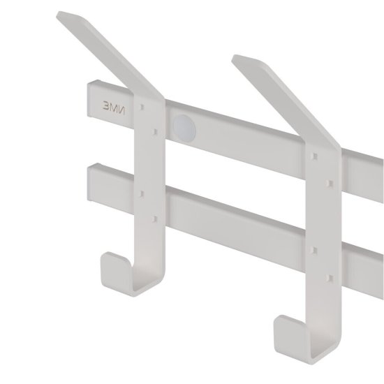 Вешалка настенная металлическая 5 крючков белая ЗМИ Торонто 5