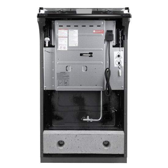 Плита газовая Maunfeld MGC50GCGR08D 4 конфорки серая