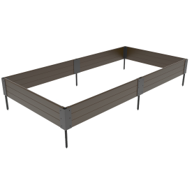 Грядка садовая Gidrolica 207х74х16 см цвет коричневый