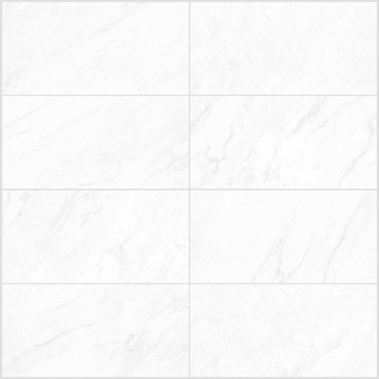 Глазурованный керамогранит Ceradim Fog Day 60x120 см 1.44 м² лаппатированный цвет белый