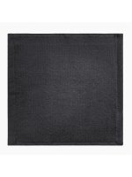 Полотенце махровое Enna 30x30 см цвет черный