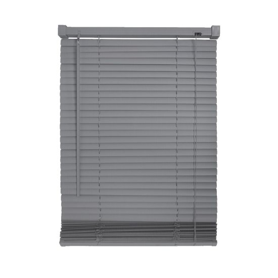 Жалюзи горизонтальные пластиковые 50х160 см серые