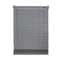 Жалюзи горизонтальные пластиковые 70х160 см серые