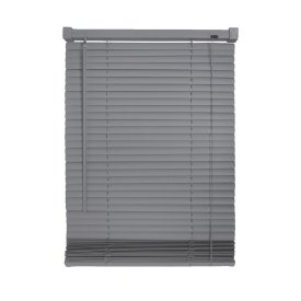 Жалюзи горизонтальные пластиковые 70х160 см серые