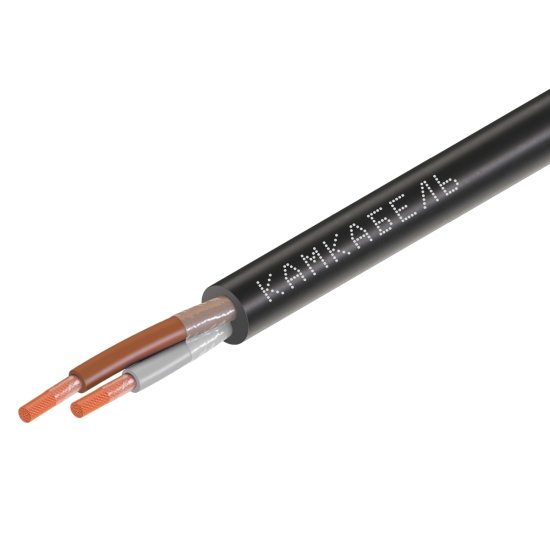 Электрический кабель Камкабель КГТП 2х1.0 100 м на отрез