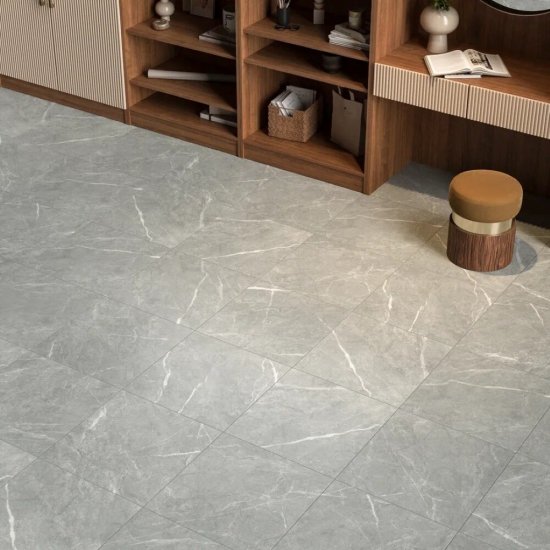 Керамогранит Kerama Marazzi Эрмон серый 595х595х9 мм (4 шт.=1,44 кв.м)