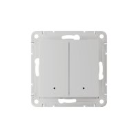 Умный выключатель сенсорный Systeme Electric AtlasDesign Smart (ATN000153Z) двухклавишный скрытая установка белый