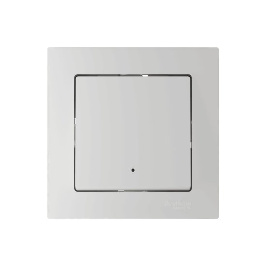 Умный выключатель сенсорный Systeme Electric AtlasDesign Smart (ATN000113Z) одноклавишный скрытая установка белый