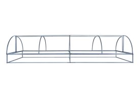 Парник Хлебница металл/поликарбонат 4 м