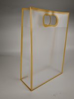 Подарочный пакет Арт и дизайн 24x35x10 см цвет в ассортименте