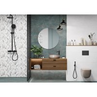 Настенная плитка Alma Ceramica Smeraldo 04 30x60 см 1.98 м² матовая цвет серый