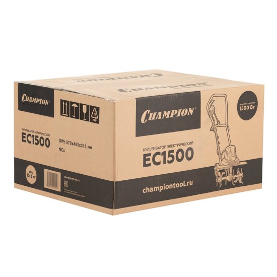 Культиватор электрический Champion EC1500 1500 Вт