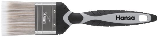 Кисть плоская для водных красок 50 мм Hansa Perfekt синтетическая щетина