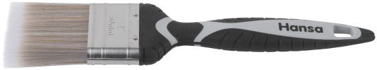 Кисть плоская для водных красок 50 мм Hansa Perfekt синтетическая щетина