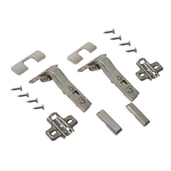 Петля мебельная Lemax prof Clip-on 45° угловая с доводчиком (2 шт.)