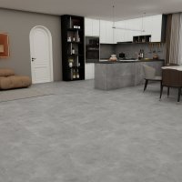 Глазурованный керамогранит Duna Cemento Gris Matt 60x60 см 1.44 м² матовый цвет светло-серый
