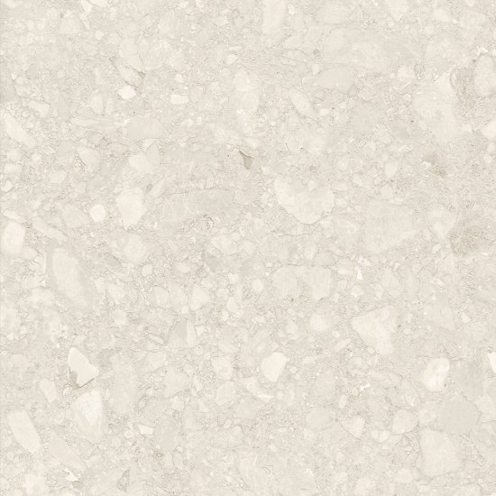 Глазурованный керамогранит Duna Terrazzo Clay Carving 60x60 см 1.44 м² матовый цвет белый