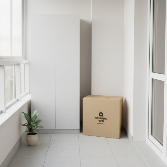 Короб для переезда Лемана Про 60х40х60 см картон нагрузка до 35 кг