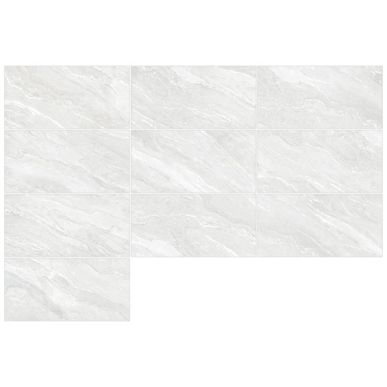 Глазурованный керамогранит Alma Ceramica X-Rock 07 60x120 см 1.44 м² матовый цвет серый