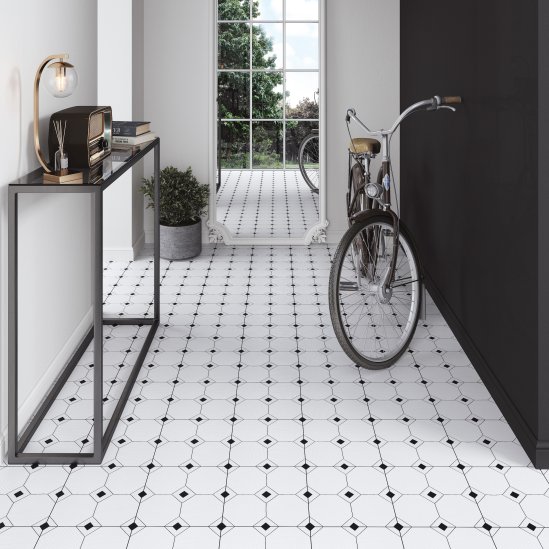 Глазурованный керамогранит Lb Ceramics Клинт Макси 30x30 см 0.9 м² матовый цвет белый