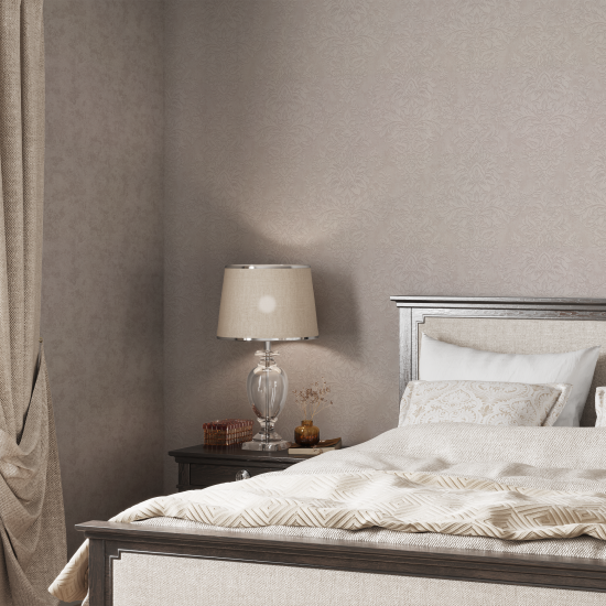 Обои флизелиновые Palitra Emira бежевые 1.06 м PR72647-28