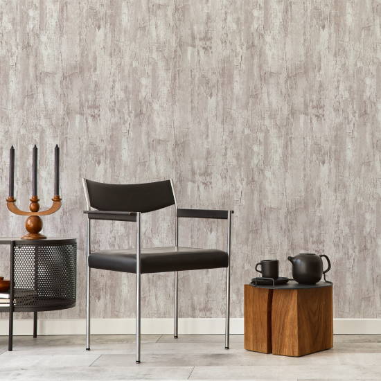 Обои флизелиновые Palitra Derevo темно-бежевые 1.06 м PR72634-21