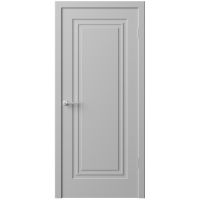 Дверь межкомнатная глухая Комфорт-1 90x220 см ПВХ цвет гейнсборо с замком и петлями