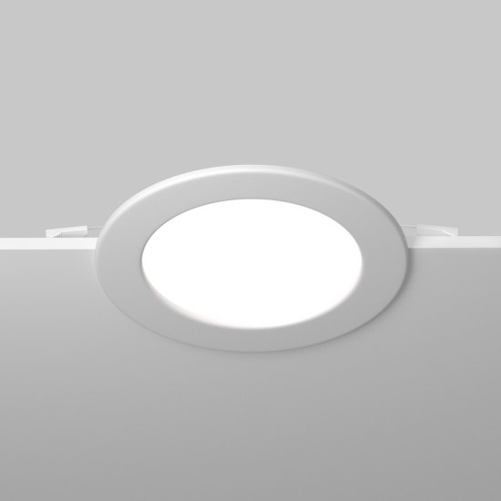 Светильник встраиваемый светодиодный белый 18 Вт 3000К IP44 Maytoni Stockton (DL017-6-L18W3-4-6K)