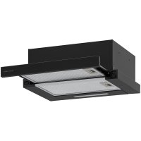 Кухонная вытяжка телескопическая Krona Kamilla F 450 Black 45 см черная