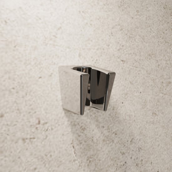 Держатель для лейки Milardo c регулировкой наклона пластик хром (060CP01M53)