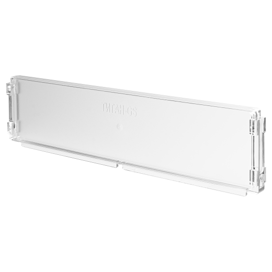 Аксессуары для крепежа 1.7x8.5x30 см пластик цвет прозрачный