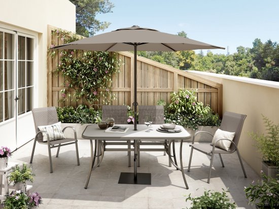 Зонт BEGINIA Polar 260 см бежевый