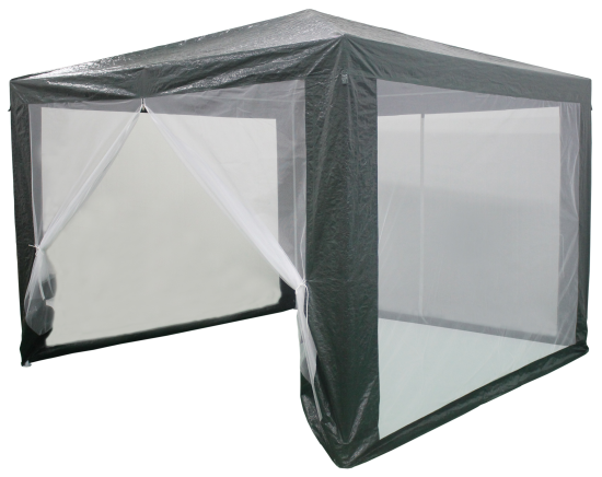 Павильон BEGINIA 3x3 м сталь зеленый