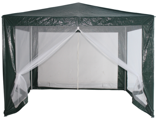 Павильон BEGINIA 3x3 м сталь зеленый