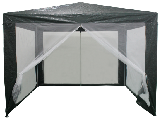 Павильон BEGINIA 3x3 м сталь зеленый