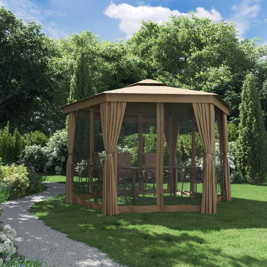 Набор сменный для павильона BEGINIA Антрацит нью бежевый