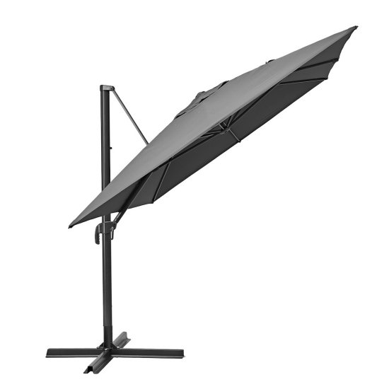 Зонт BEGINIA Aura 281x386 см серый