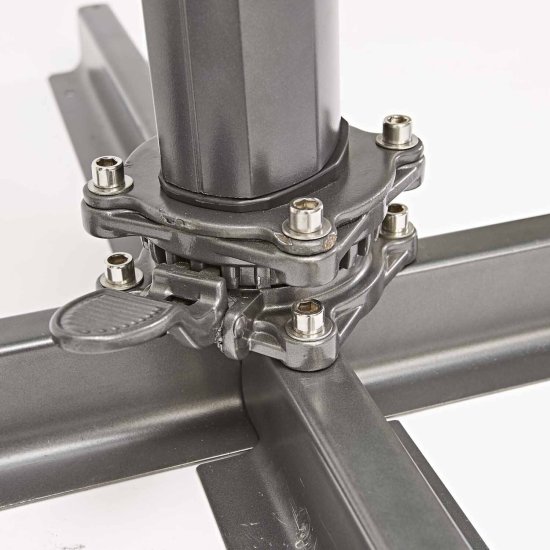 Зонт BEGINIA Aura 281x386 см серый