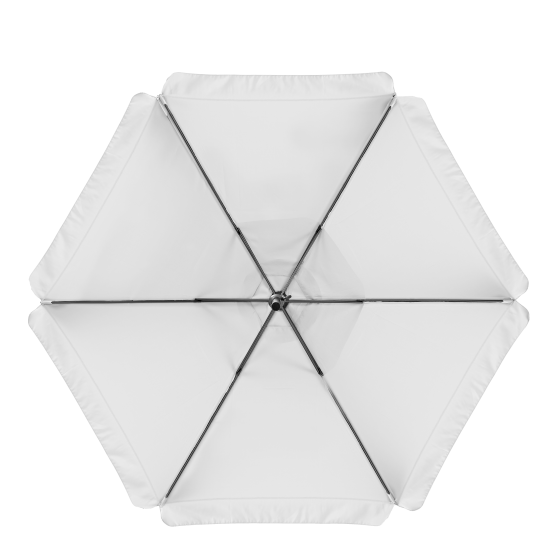 Зонт садовый BEGINIA Avea 300 см белый